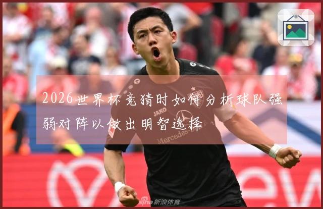 2026世界杯竞猜时如何分析球队强弱对阵以做出明智选择