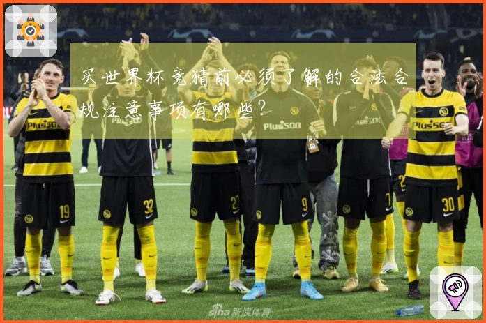 买世界杯竞猜前必须了解的合法合规注意事项有哪些？